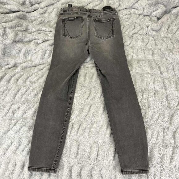 Kendall + Kylie Jeans Women 9/29 Ultra Babe Skinny Faded Black Stretch Denim - Picture 2 of 10
